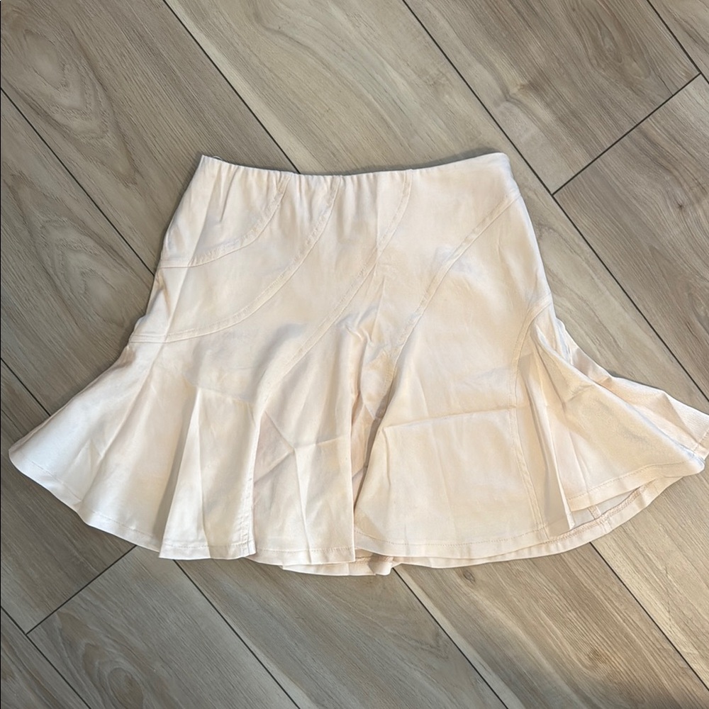 Elegant Cream Skirt